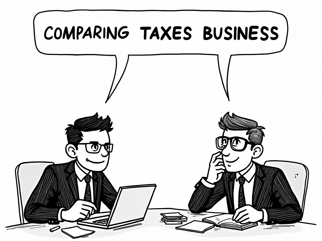 Comparison fiscal empresarial